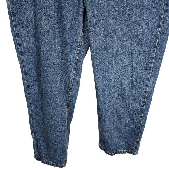 Levi's 550 Blue Jeans 48X29 Men's Straight Leg Denim - Picture 5 of 10